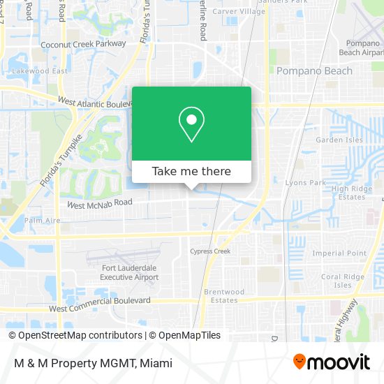 M & M Property MGMT map