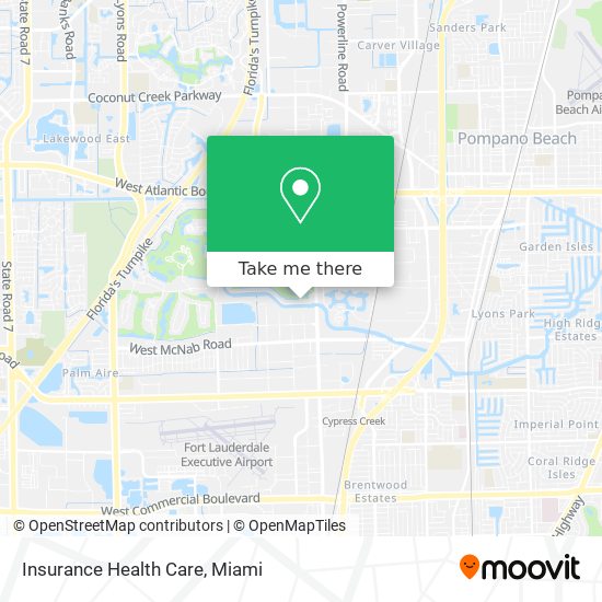 Mapa de Insurance Health Care