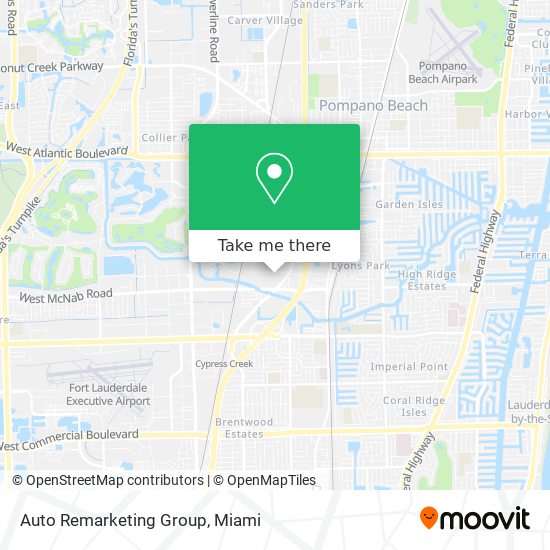 Mapa de Auto Remarketing Group