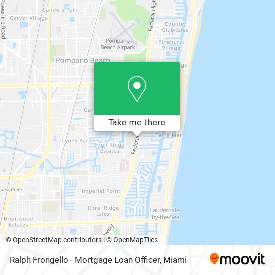 Ralph Frongello - Mortgage Loan Officer map