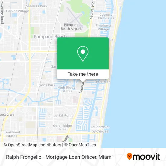 Ralph Frongello - Mortgage Loan Officer map