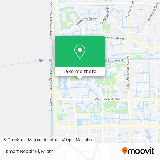 Mapa de smart Repair Fl