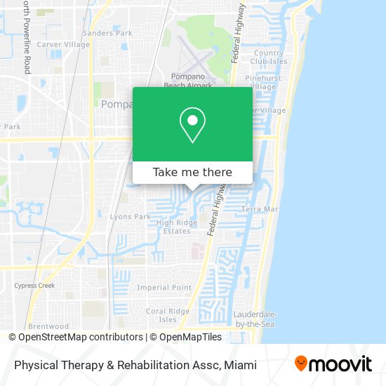 Physical Therapy & Rehabilitation Assc map