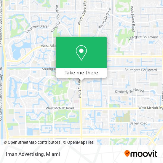 Iman Advertising map