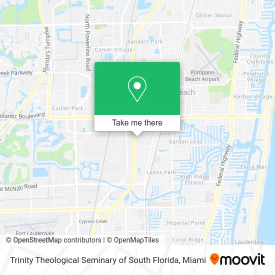 Trinity Theological Seminary of South Florida map