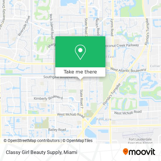 Classy Girl Beauty Supply map