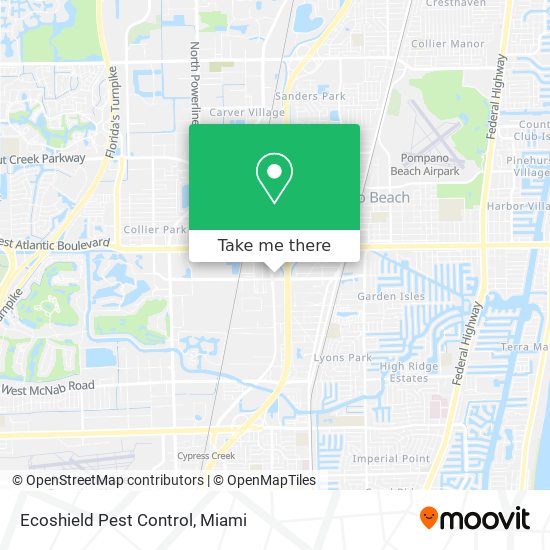 Ecoshield Pest Control map