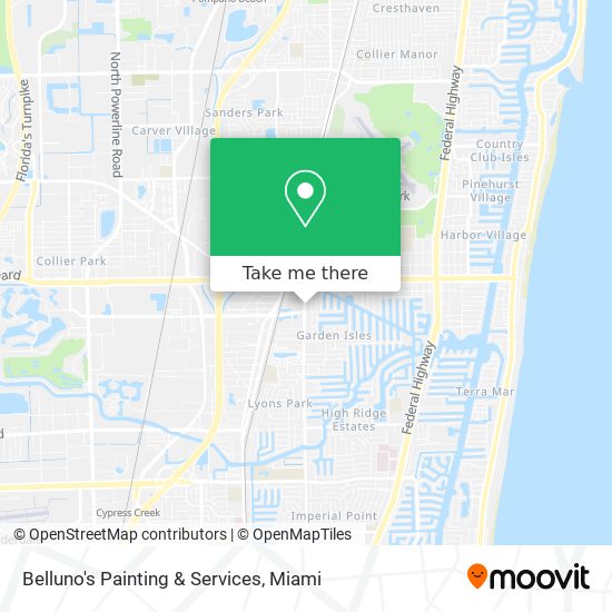 Mapa de Belluno's Painting & Services