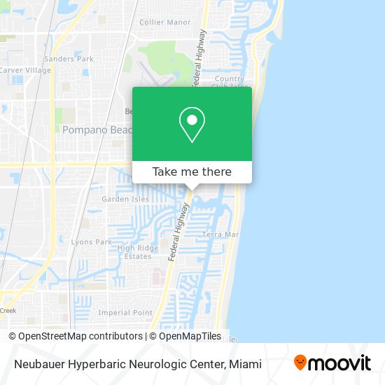 Neubauer Hyperbaric Neurologic Center map