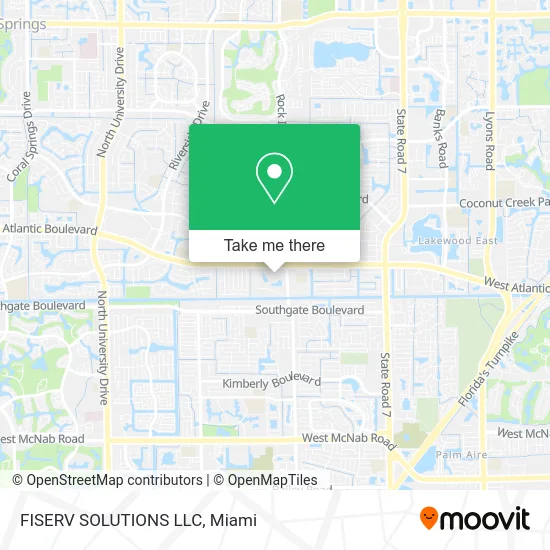 FISERV SOLUTIONS LLC map