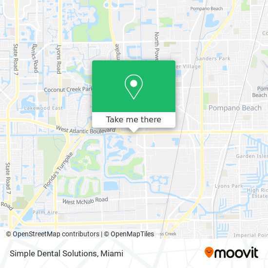 Simple Dental Solutions map