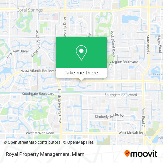 Royal Property Management map