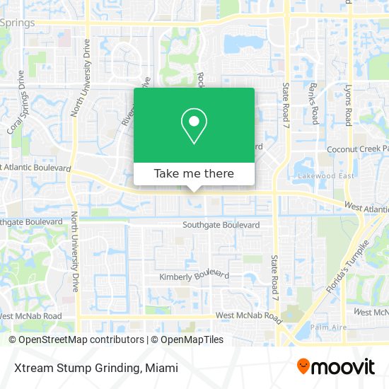 Mapa de Xtream Stump Grinding