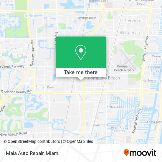 Mapa de Maia Auto Repair