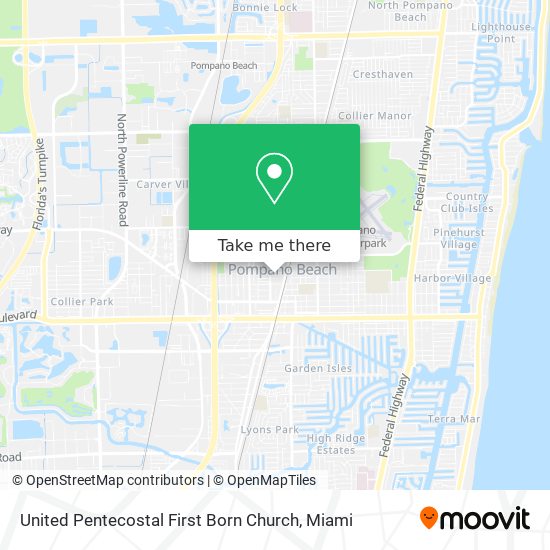 United Pentecostal First Born Church map