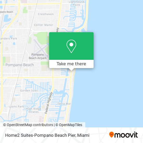 Home2 Suites-Pompano Beach Pier map