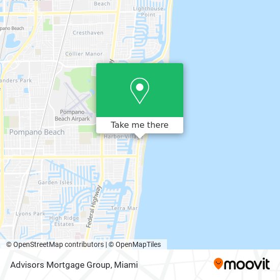 Advisors Mortgage Group map