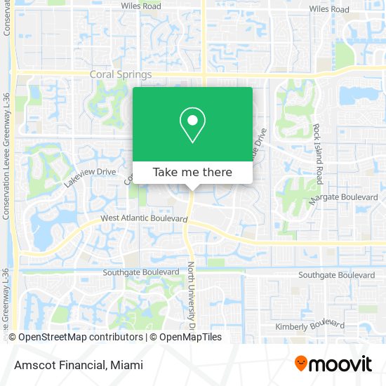 Amscot Financial map