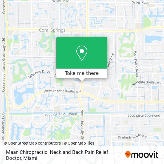 Maan Chiropractic: Neck and Back Pain Relief Doctor map
