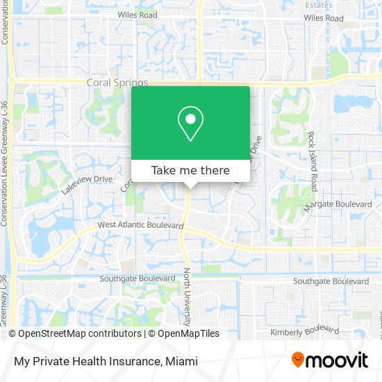 Mapa de My Private Health Insurance