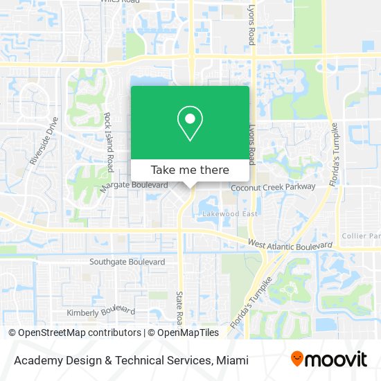 Mapa de Academy Design & Technical Services