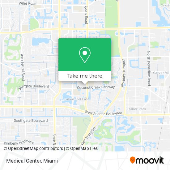 Medical Center map