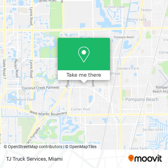 TJ Truck Services map