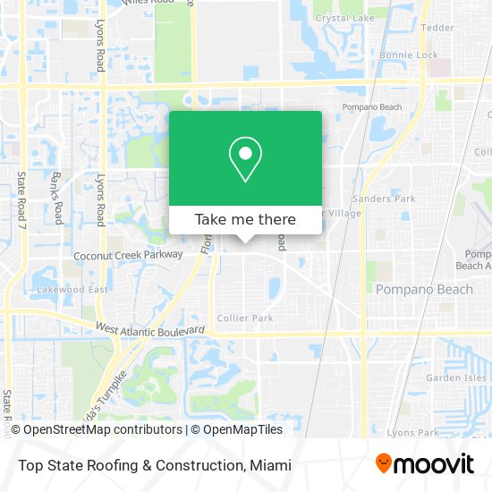 Mapa de Top State Roofing & Construction