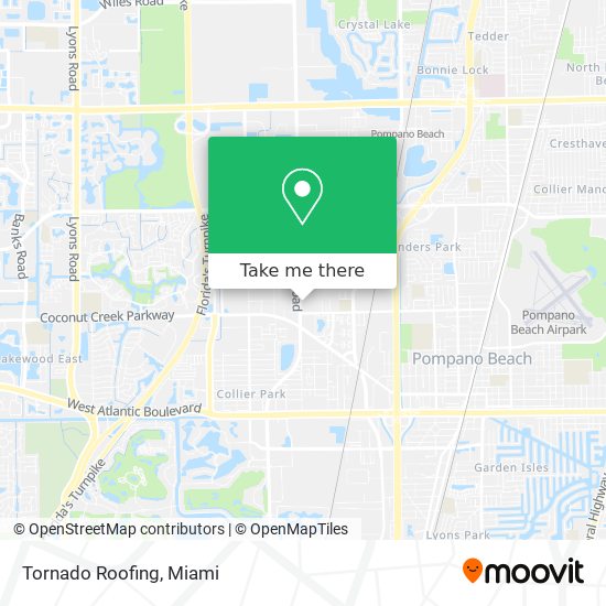 Tornado Roofing map