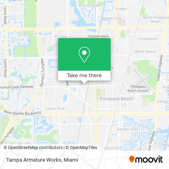 Mapa de Tampa Armature Works