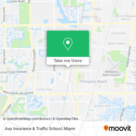 Avp Insurance & Traffic School map