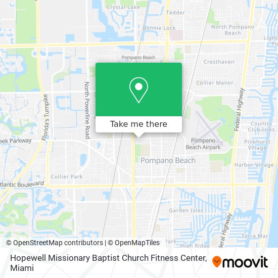 Hopewell Missionary Baptist Church Fitness Center map