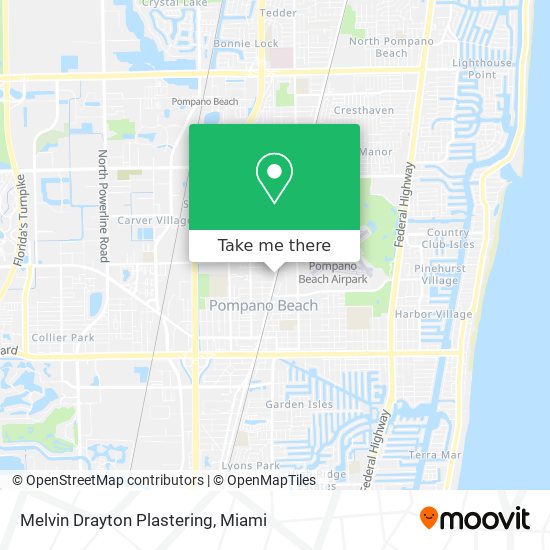 Melvin Drayton Plastering map