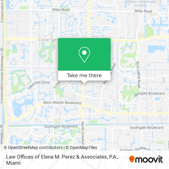 Law Offices of Elena M. Perez & Associates, P.A. map