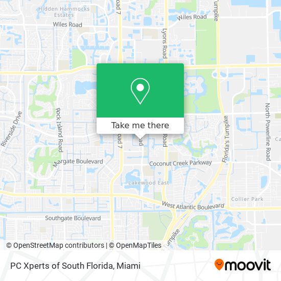 PC Xperts of South Florida map