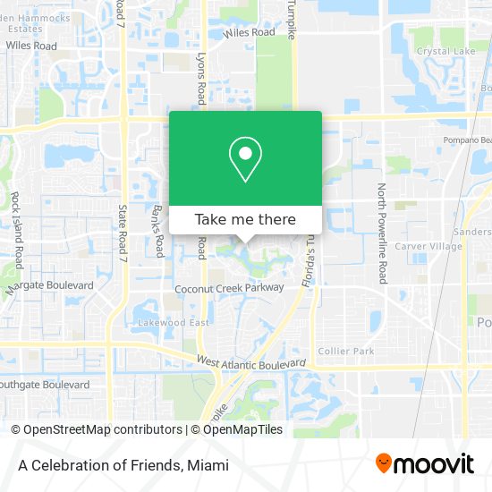 Mapa de A Celebration of Friends