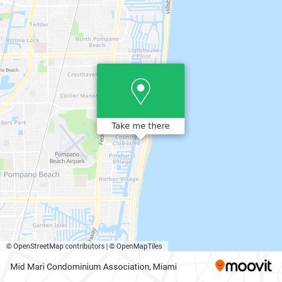 Mid Mari Condominium Association map