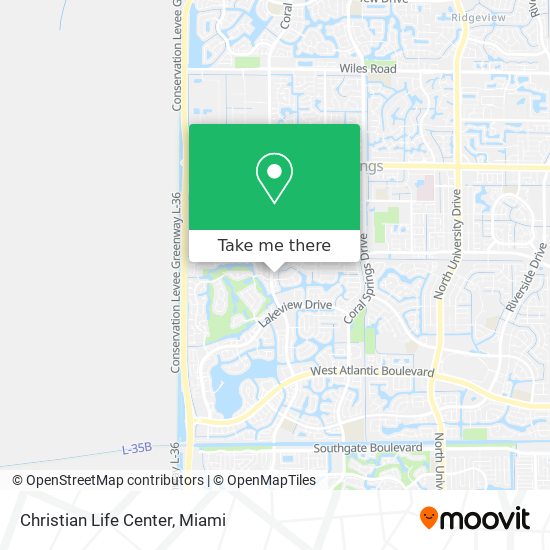 Mapa de Christian Life Center