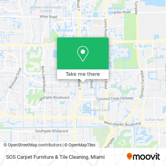 Mapa de SOS Carpet Furniture & Tile Cleaning