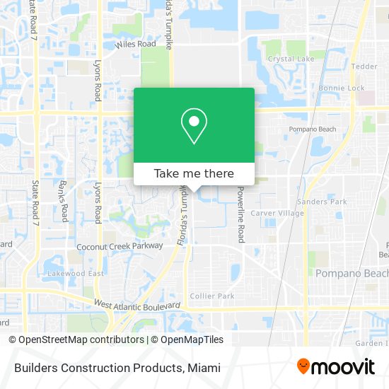 Mapa de Builders Construction Products