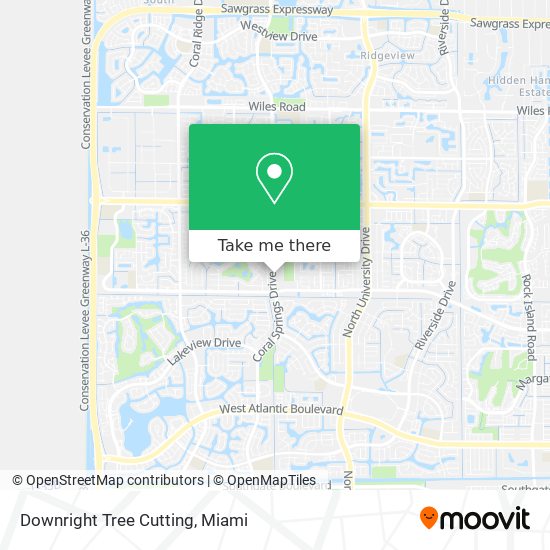 Downright Tree Cutting map