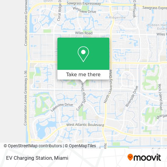 EV Charging Station map