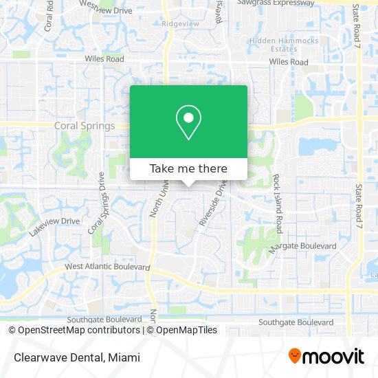 Clearwave Dental map