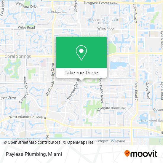 Payless Plumbing map