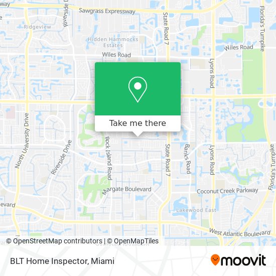 BLT Home Inspector map