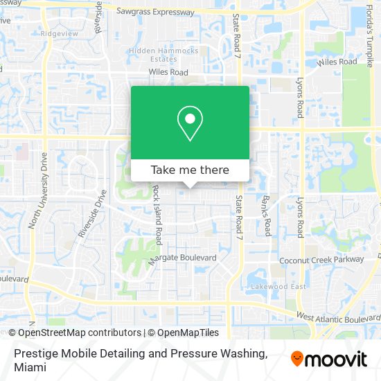 Mapa de Prestige Mobile Detailing and Pressure Washing