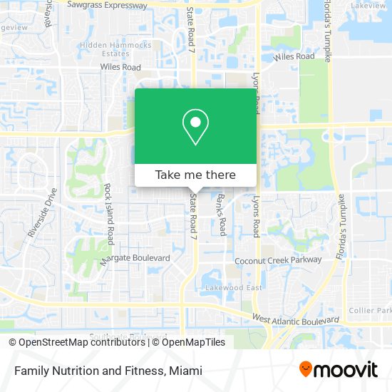 Mapa de Family Nutrition and Fitness