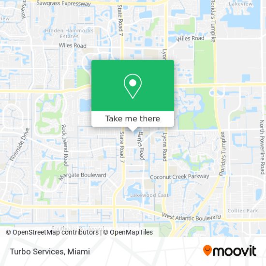 Turbo Services map