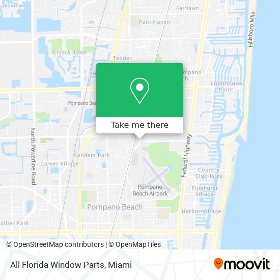 Mapa de All Florida Window Parts