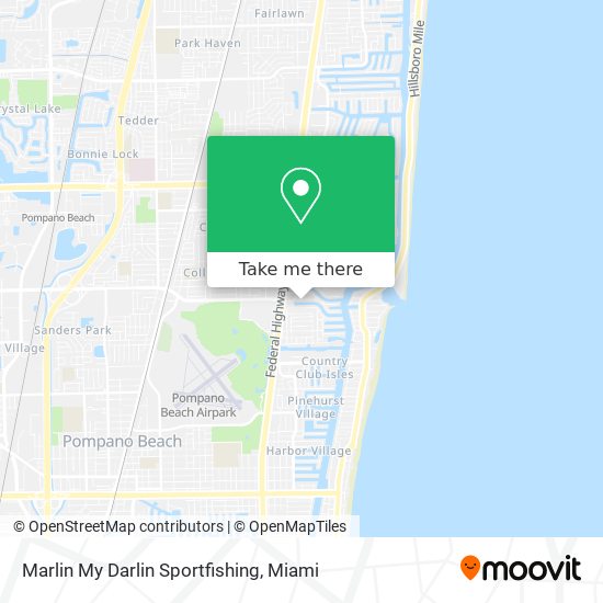 Marlin My Darlin Sportfishing map